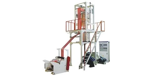 HD/LD 2 Color Strip Line Blown Film Machine (SJ40X2-600) HD/LD 2 Color Strip Line Blown Film Machine (SJ40X2-600)